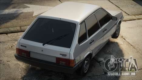 VAZ 2108 Stock Branco para GTA San Andreas