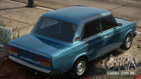 VAZ 2107 Estoque Azul para GTA San Andreas