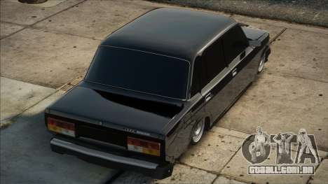 VAZ 2107 Preto para GTA San Andreas