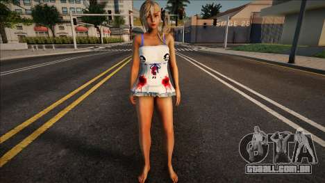 Skin De Halloween Version Argenta v2 para GTA San Andreas