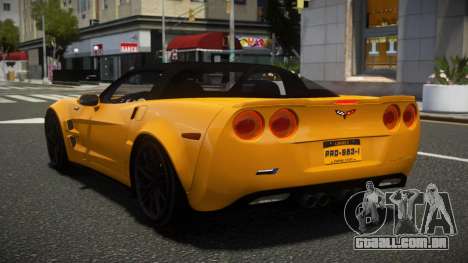 Chevrolet Corvette ZR1 Drabinu para GTA 4