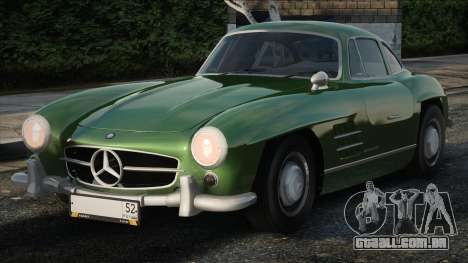 Mercedes-Benz 300 SL Green para GTA San Andreas