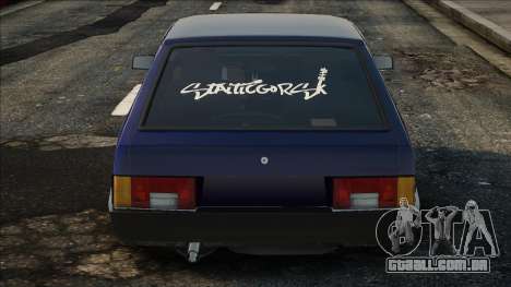 VAZ 2108 Azul Editar para GTA San Andreas