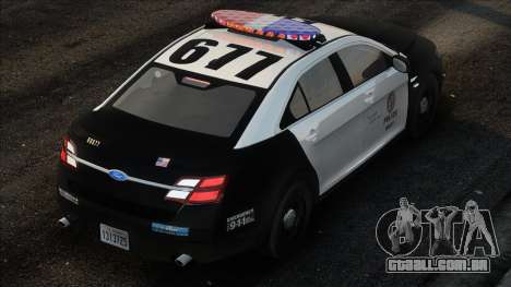 LAPD 2013 Ford Taurus para GTA San Andreas