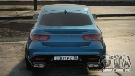 Mercedes-Benz GLE63 BLUE para GTA San Andreas