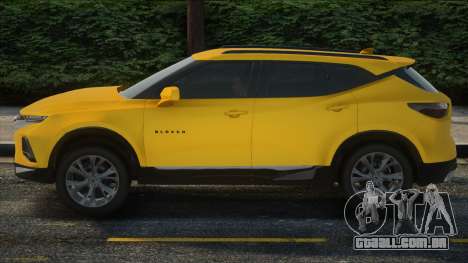 Chevrolet Blazer 2020 Yellow para GTA San Andreas