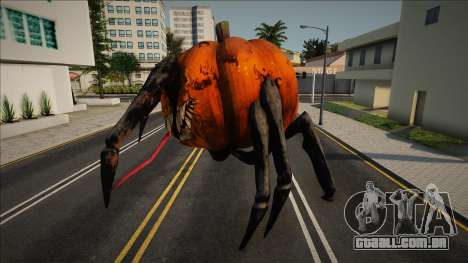 Calabaza arana con movimiento en lengua de Hallo para GTA San Andreas