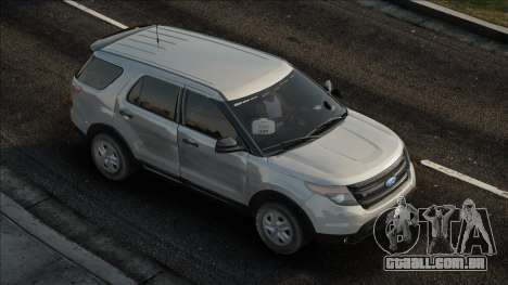 LAPD 2013 Ford Explorer Unmarked para GTA San Andreas