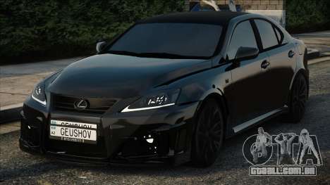 Lexus IS F Black para GTA San Andreas