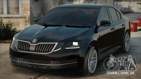 Skoda Octavia Black para GTA San Andreas