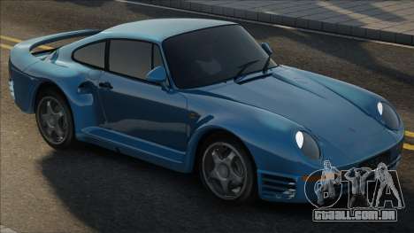 Porsche 959 1987 Blue para GTA San Andreas