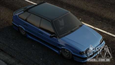 VAZ 2114 Azul em stock para GTA San Andreas