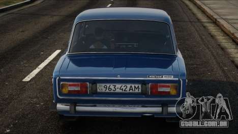 VAZ-2106 Estoque Azul para GTA San Andreas