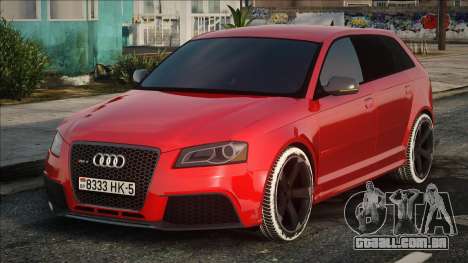 Audi RS3 Red para GTA San Andreas