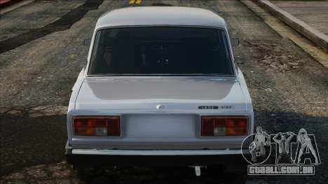 VAZ 2105 Branco em stock para GTA San Andreas