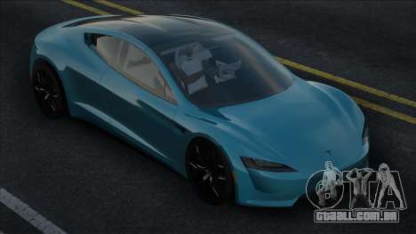 Tesla Roadster 2020 Blue para GTA San Andreas