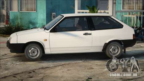 VAZ 2108 Branco em stock para GTA San Andreas