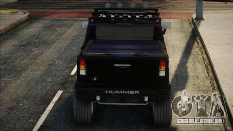 Hummer H6 Sut Pickup Blek para GTA San Andreas