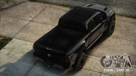 Nissan Titan 2017 Black para GTA San Andreas