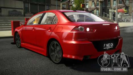 Mitsubishi Lancer Evo X WS para GTA 4