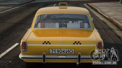 Volga Gaz 24-01 Táxi Versão 1.0 para GTA San Andreas