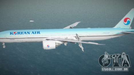 Korean Air Boeing 777-3B5ER HL8346 200th Boeing para GTA San Andreas