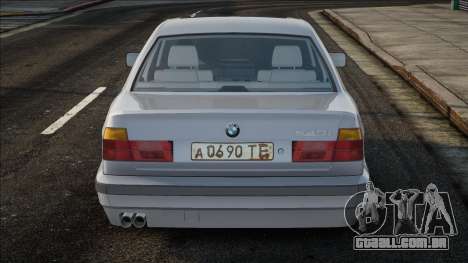 BMW 540I E34 Black para GTA San Andreas