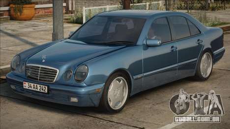 Mercedes-Benz E220 Blue para GTA San Andreas