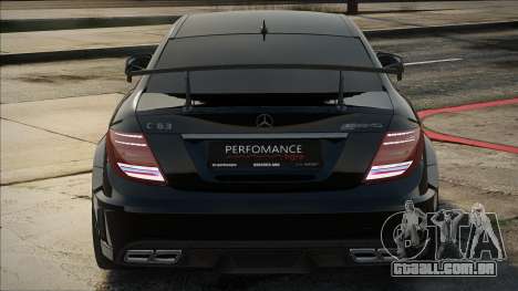 Mercedes-AMG C63 Black Series Tigra para GTA San Andreas