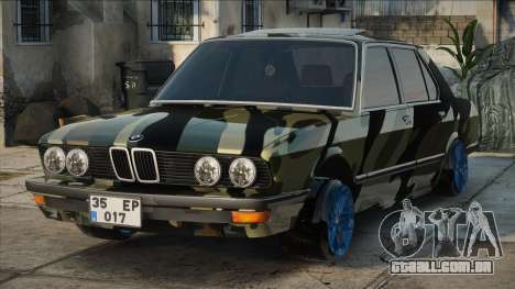 BMW E28 CAM para GTA San Andreas