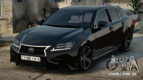 Lexus GS350 Blac para GTA San Andreas