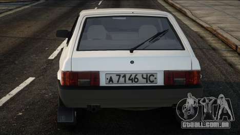 VAZ 2108 Branco (Estoque) para GTA San Andreas