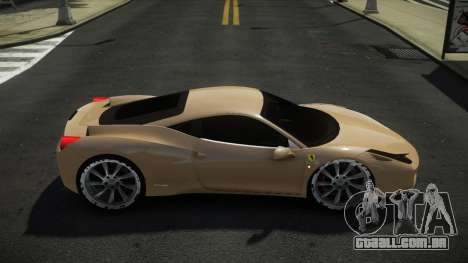 Ferrari 458 BD para GTA 4