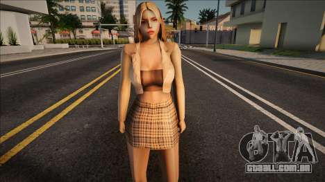 Menina bonita [v21] para GTA San Andreas