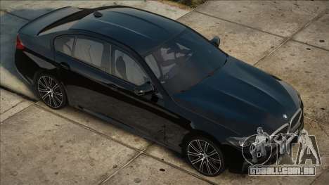 BMW G30 M550D Black para GTA San Andreas