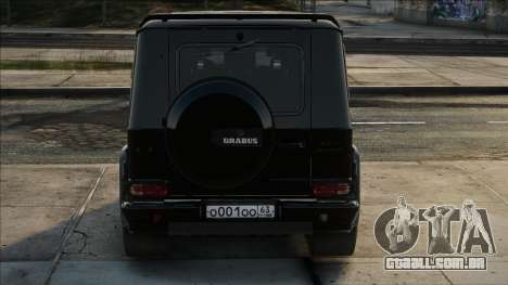 Mercedes-Benz G63 AMG Brabus Blac para GTA San Andreas