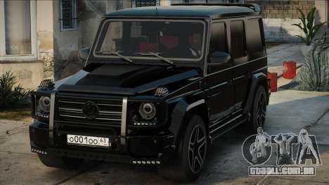 Mercedes-Benz G63 AMG Brabus Blac para GTA San Andreas