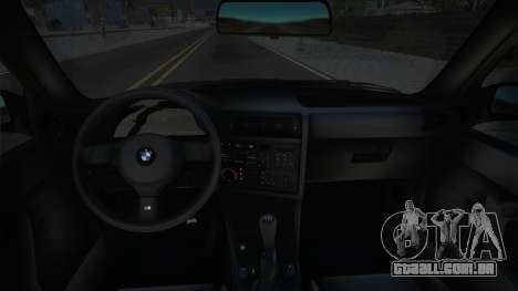 1991 BMW M3 E30 Black para GTA San Andreas