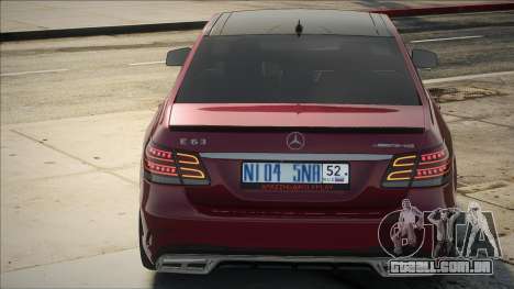 Mercedes-Benz E63 RE para GTA San Andreas