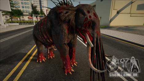 Elefante infectado del juego Zoochosis para GTA San Andreas