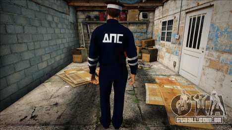 Inspetor de Polícia de Trânsito Sargento Major d para GTA San Andreas