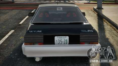 Nissan Skyline 2000RS TURBO (R30) para GTA San Andreas