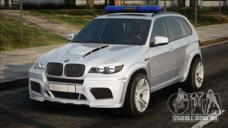 BMW X5 E70 Black Police para GTA San Andreas