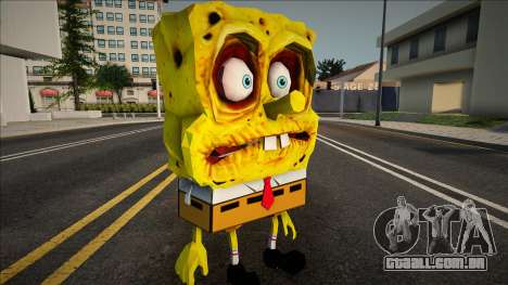 Bob Esponja en la Cupula de la árbol de Arenita para GTA San Andreas