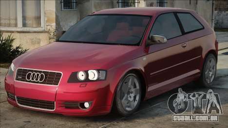 Audi A3 Red para GTA San Andreas