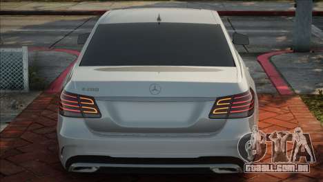 Mercedes-Benz E200 White para GTA San Andreas