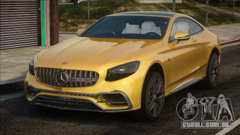 Mercedes-Benz S63 AMG Coupe Yellow para GTA San Andreas