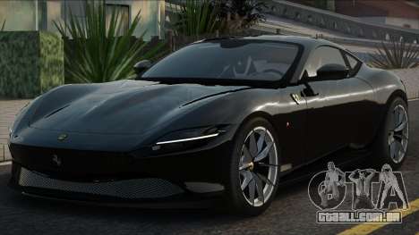 Ferrari Roma 20 Black para GTA San Andreas