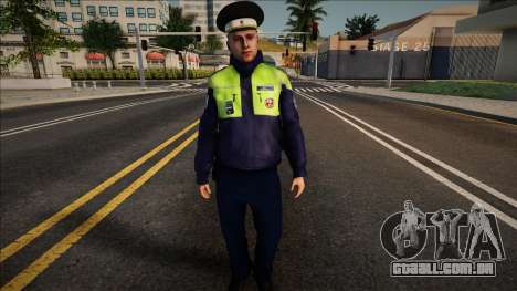 Inspetor da polícia de trânsito em uniforme de m para GTA San Andreas