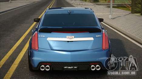 Cadillac CTS-V Blue Version para GTA San Andreas